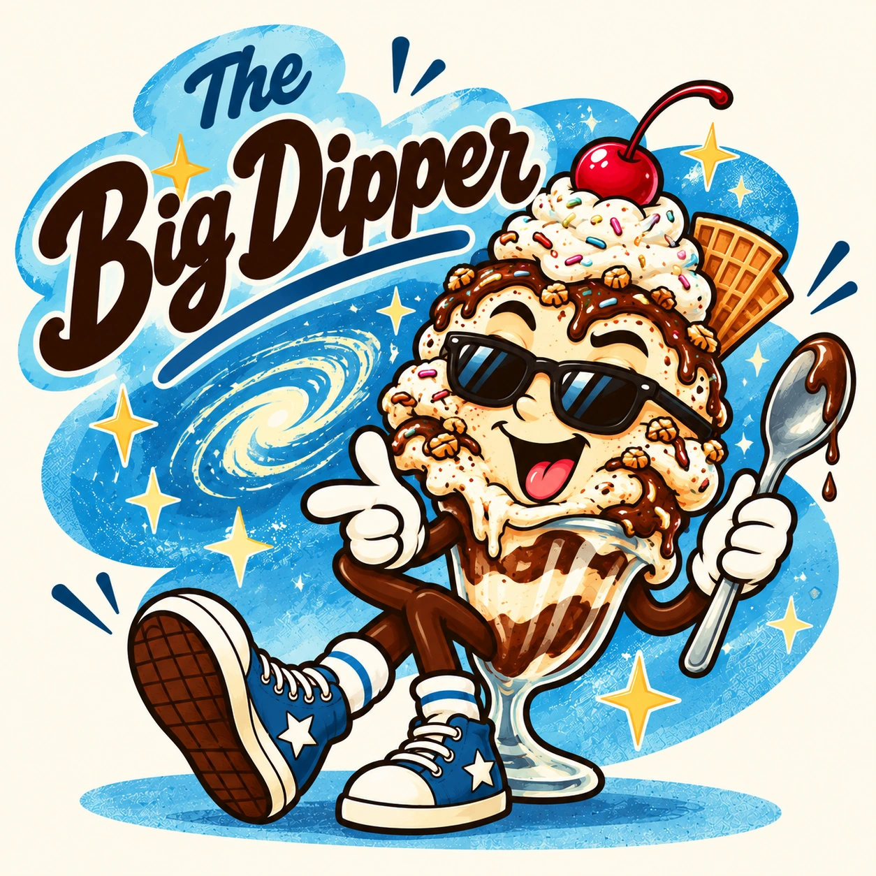 The Big Dipper — Scoop City Ice Cream Co. ice cream personality